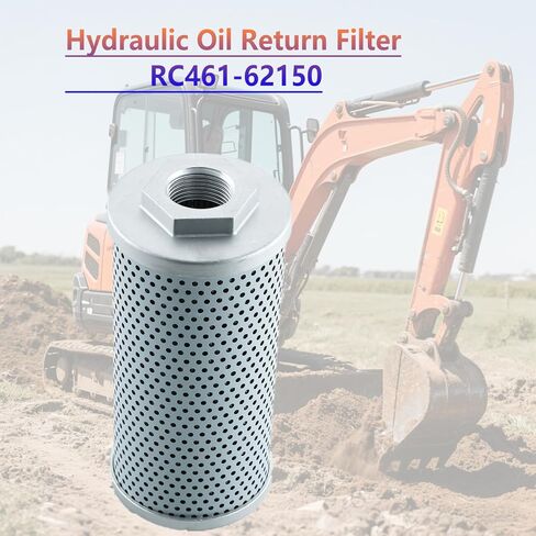 Hydraulic filter RC461-62150 Compatible With Kubota Excavators KX036, KX71-2, KX91-2, KX101, KX101H,KX161-2,KX040-4, KX042-4 Replacement HF7929,SH60918,W9505-51091,RC46162150, H88090, in Saudi Arabia