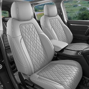 أغطية مقاعد مخصصة لسيارة هوندا CR-V 2023-2026، واقي مقعد السيارة من الجلد الصناعي الفاخر، غطاء داخلي صديق للحيوانات الأليفة لسيارة CRV (أسود، مجموعة كاملة) in Kuwait