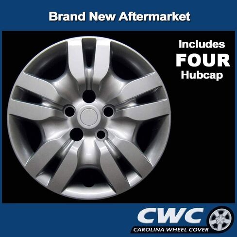 Premium Replica Hubcap Set, Replacement for Nissan Altima 2009-2012, 16-inch Wheel Cover (4 Pieces) in Kuwait