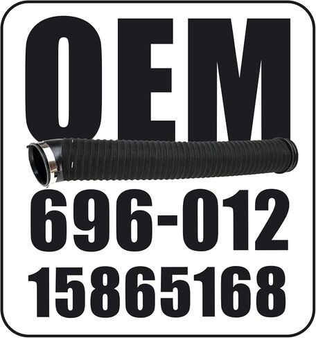696-012 Engine Air Intake Hose for Chevrolet HHR 2006-2011 2.4L & 2.2L Engines Replaces OE 15865168 in Saudi Arabia