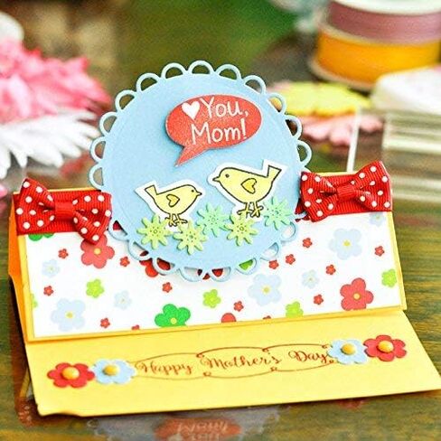 طوابع عيد الأب وعيد الأم لصناعة البطاقات ولوازم سجل القصاصات من The Stamps of Life - MomAndDad2Love in Kuwait