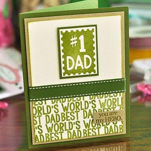 طوابع عيد الأب وعيد الأم لصناعة البطاقات ولوازم سجل القصاصات من The Stamps of Life - MomAndDad2Love in Kuwait