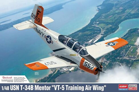 الأكاديمية 1/48 USN T-34B Mentor 'VT-5 Training Air Wing' 12361 in Kuwait