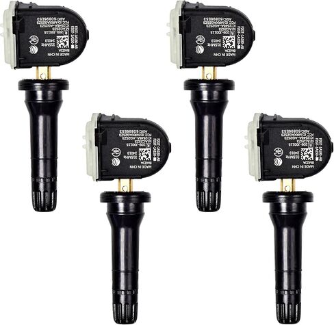 مستشعرات ضغط الإطارات TPMS 315 ميجاهرتز متوافقة مع 2015-2017 Ford F-150 2015-2023 Ford Edge 2015.8-2021 Lincoin MKX يستبدل #F2GZ1A189A F2GT1A180AB F2GT1A150AB (4 قطع) in Saudi Arabia