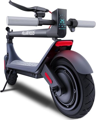 MEGAWHEELS Electric Scooter,Electric Scooter Adults Teens,10in Pneumatic Tires,350/500/600W Motor,19/31 Miles Range,15.5mph E Scooter with Smart APP Control for Commuting, Outdoor, Short Travel Gift in Saudi Arabia