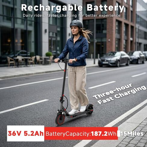 Qlaway 8.5" Electric Scooter for Adults Dual Shock absorbers 19 MPH 350W Motor,Four Modes E Scooter 15 Miles Range, Foldable,APP Control in Saudi Arabia