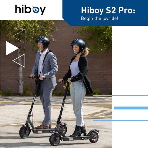 Hiboy S2 Pro Electric Scooter, 500W Motor, 10" Solid Tires, 25 Miles Range, 19 Mph Folding Commuter Electric Scooter for Adults in Kuwait