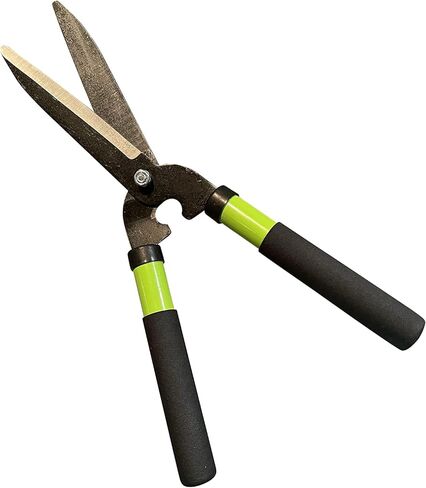 GARDEN GURU Hedge Shears Clippers for Trimming & Shaping Borders, Boxwood, Decorative Shrubs, Bushes, Grass – 15 inch High Carbon Steel Gardening Hedge Clippers & Shears with Comfort Grip Handles in Saudi Arabia