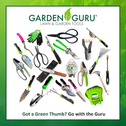 GARDEN GURU Hedge Shears Clippers for Trimming & Shaping Borders, Boxwood, Decorative Shrubs, Bushes, Grass – 15 inch High Carbon Steel Gardening Hedge Clippers & Shears with Comfort Grip Handles in Saudi Arabia