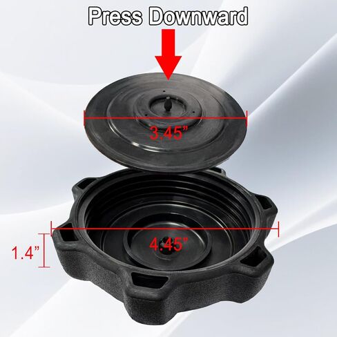 1 pair of box : design structure，Fuel Cap Gas Cap for John Deere X300 X300R X304 X320 X324 X340 X360 X465 X475 X485 X500 and Other modle fule tank Rplace oem NO. AM137724, AM 122880 in Saudi Arabia