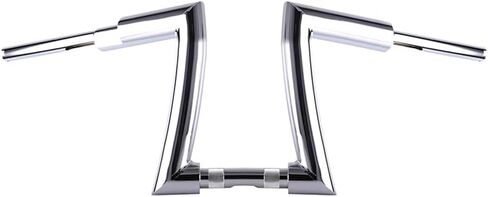 Chrome 2" Fat 16" Rise Borrachos Handlebar Fit For Harley Softail Sportster XL Dyna Road King models 2000-Later, Require 1-1/4" Clamp in Kuwait
