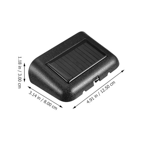 Solar Car Clock Luminous High Precision Electronic Timer with Date and Temperature Display for Vehicle Dashboard, Solar-Powered Car Electronic Clock Suitable for Auto Interior Use in Saudi Arabia