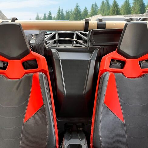 لوحة وصول المحرك لـ X3، حاجز خلفي علوي أسود متوسط ​​متوافق مع ملحقات Can-Am Maverick X3 XDS XRS MAX Turbo RR 2017-2026، استبدال #707900442 in Kuwait