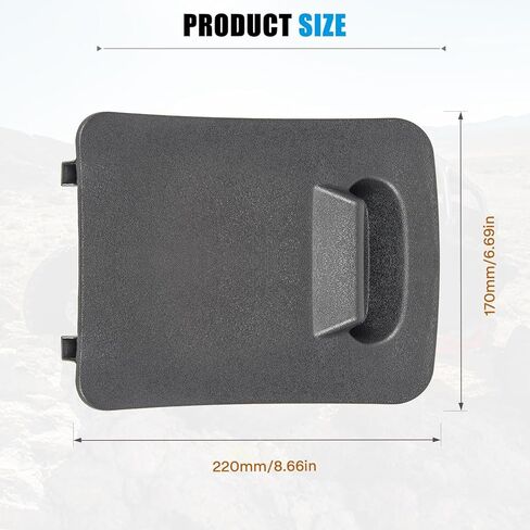 لوحة وصول المحرك متوافقة مع ملحقات Polaris RZR 1000 XP/900/XP 4 1000/Trail S 900/S 1000/Ranger XP 1000 2014-2023، استبدال غطاء المحرك الأسود 5454122,5452376-070,5439787-070 in Kuwait