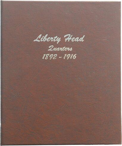 ألبوم عملات الربع الرئيسي لشركة Dansco US Barber/Liberty 1892 - 1916 #7130 in Kuwait