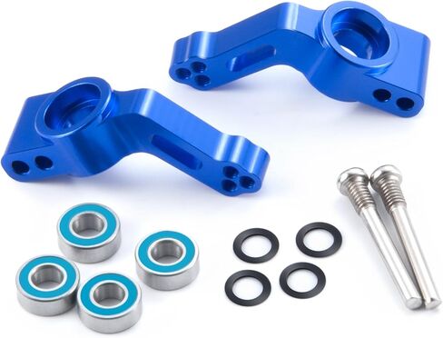 حاملات المحور الخلفي من سبيكة RC لـ Tra-xxas 1/10 Slash 2WD Stampede 2WD Rustler VXL Bandit VXL أجزاء ترقية السيارة RC in Kuwait