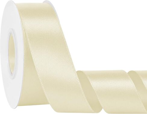 Royal Blue Double Faced Satin Ribbon 7/8 Inch x 60 Yards Continuous Roll for Gift Wrapping Crafts Bouquet Wedding Decoration in Saudi Arabia