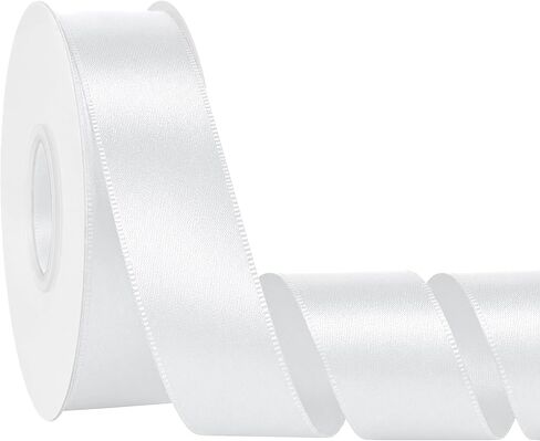 Royal Blue Double Faced Satin Ribbon 7/8 Inch x 60 Yards Continuous Roll for Gift Wrapping Crafts Bouquet Wedding Decoration in Saudi Arabia