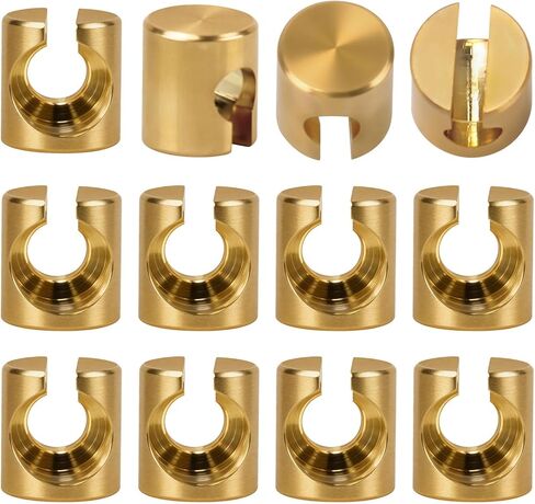 Throttle Idle Cable Ferrules, Throttle Cable End Joint Guide Nut Replacement for Harley Davidson FLHR Road King 1996-2006/FXDF Fat Bob 2009-2017, 5650876, 12 Pcs in Saudi Arabia