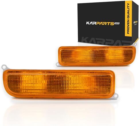 For Jeep Cherokee Turn Signal/Parking Light Assembly Unit 1997-2001 Pair Driver and Passenger Side | CH2520127 + CH2521127 in Saudi Arabia