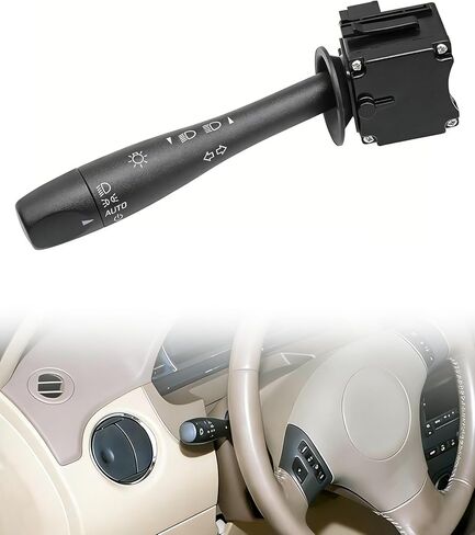 Turn Signal Headlight Dimmer Switch Compatible with 2005-2012 Malibu G6 Aura, ReplacesOE # D6253E in Saudi Arabia