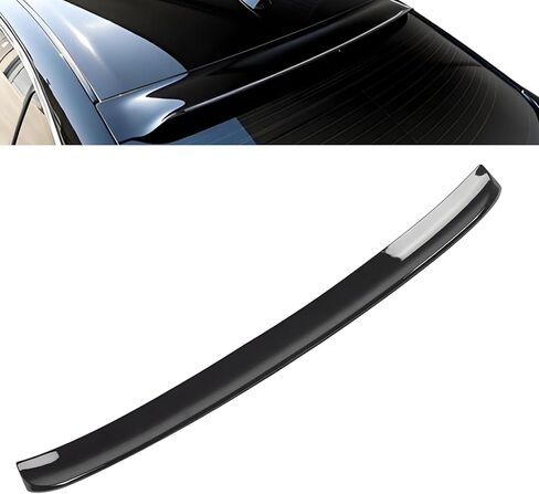 جناح سقف النافذة الخلفية JDM Duckbill High Kick Splitter Wing Lip متوافق مع إنفينيتي Q50 2014-2024 سيدان ذات 4 أبواب باللون الأسود اللامع in Kuwait