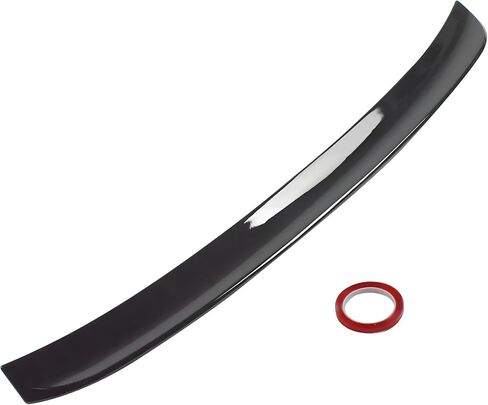 جناح سقف النافذة الخلفية JDM Duckbill High Kick Splitter Wing Lip متوافق مع إنفينيتي Q50 2014-2024 سيدان ذات 4 أبواب باللون الأسود اللامع in Kuwait