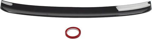 جناح سقف النافذة الخلفية JDM Duckbill High Kick Splitter Wing Lip متوافق مع إنفينيتي Q50 2014-2024 سيدان ذات 4 أبواب باللون الأسود اللامع in Kuwait