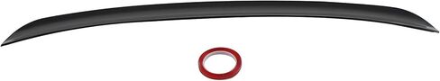 جناح سقف النافذة الخلفية JDM Duckbill High Kick Splitter Wing Lip متوافق مع إنفينيتي Q50 2014-2024 سيدان ذات 4 أبواب باللون الأسود اللامع in Kuwait