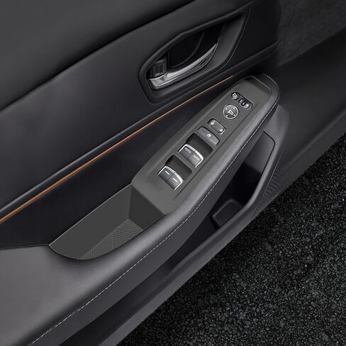 غلاف منظم من السيليكون لوحدة التحكم المركزية من Temmis لسيارة Honda Accord 2023-2025، غطاء ممتص للكهرباء الساكنة في المركز بالكامل لسيارة Honda Accord-أسود in Kuwait