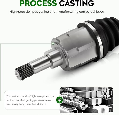 Front Left CV Axle Shaft Assembly Fit for Dodge Journey 2009–2020 (FWD Only), Avenger 2008-2011, Avenger (4 speed trans) 2012–2014, Chrysler 200 2012–2014 & Sebring 2007–2010, Driver Side in Kuwait