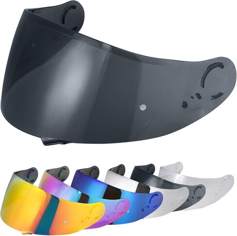 VCOROS GT Air Helmet Visor Replacement, CNS-1 Face Shield Compatible with GT Air 2/ Neotec/TC-5/ TC-9 Visor Replacement(Chrome Red) in Saudi Arabia