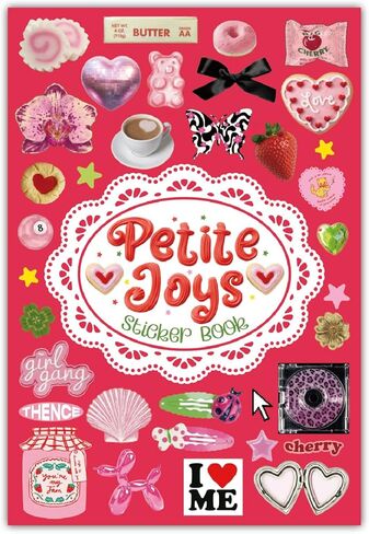 PRSTINCOL Vintage Sticker Book with 30 Pages of Ephemera Stickers, Aesthetic Junk Journaling Supplies for Scrapbooking Adults, 8.3 by 5.5 Inches, Over 550 Pieces in Saudi Arabia