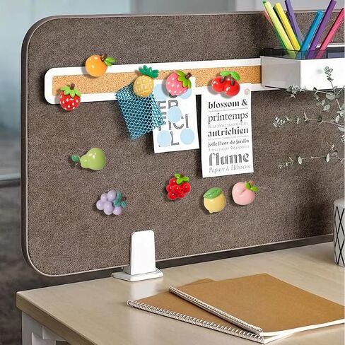 30 PCS Cute Fruit Push Pins, Resin Fridge Thumbtack, for Bulletin Board Photos Notes DIY Crafts Soft Cork Board, Reusable&Fun Wall Decor. in Saudi Arabia