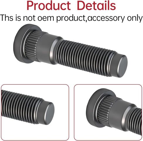 10 Pack 610-569 Front Wheel Lug Stud 1/2-20 SAE for Jeep Wrangler Liberty, 2007-2012 Dodge Nitro Replaces 68003282AA in Saudi Arabia