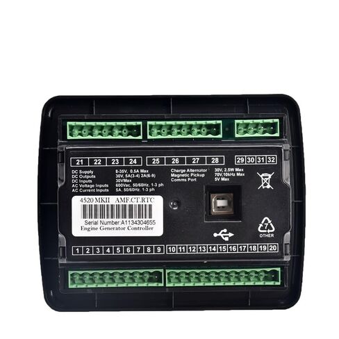 4520 DSE4520 MKII وحدة التحكم في انقطاع التيار الكهربائي بلوحة التحكم للمولد (نسخة DSE4520) in Kuwait