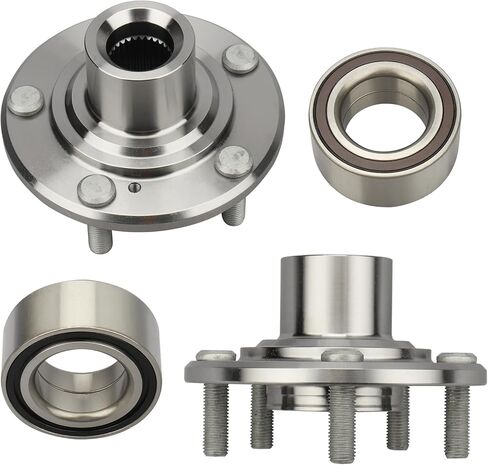 IRONTEK Front Wheel Hub and Bearings 510095 44600-TA0-A00 FIT for Honda (08-12 Accord/ 12-15 Crosstour/ 10-11 Accord Crosstour), for Acura 09-14 TSX 2PCS in Saudi Arabia
