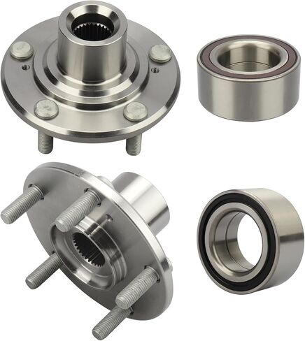 IRONTEK Front Wheel Hub and Bearings 510095 44600-TA0-A00 FIT for Honda (08-12 Accord/ 12-15 Crosstour/ 10-11 Accord Crosstour), for Acura 09-14 TSX 2PCS in Saudi Arabia