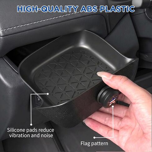 صندوق درج السائق متوافق مع ملحقات Toyota RAV4 2025 2024 2023 2022 2021 2020 2019 منظم درج جانبي للسائقين ملحقات داخلية للتخزين in Kuwait