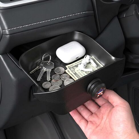 صندوق درج السائق متوافق مع ملحقات Toyota RAV4 2025 2024 2023 2022 2021 2020 2019 منظم درج جانبي للسائقين ملحقات داخلية للتخزين in Kuwait