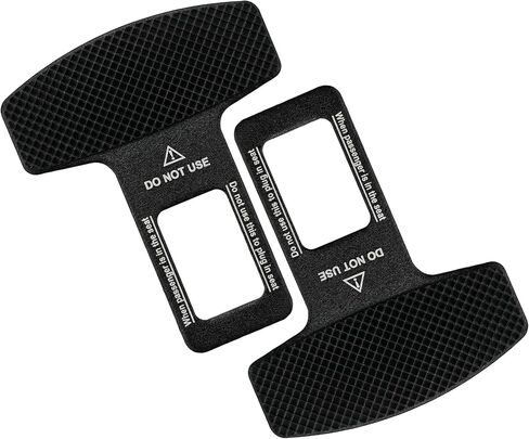 2-Pack Seat Silicone Clips Interior Universal Accessory for Sedan, SUV, MPV, Enhance Driving Comfort in Saudi Arabia