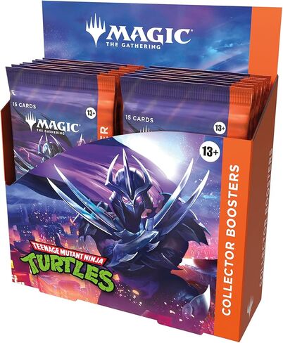 Magic: The Gathering | Teenage Mutant Ninja Turtles - Collector Booster Box | 12 Packs | Collectible Trading Card Game in Saudi Arabia