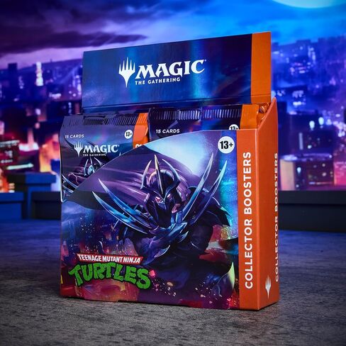 Magic: The Gathering | Teenage Mutant Ninja Turtles - Collector Booster Box | 12 Packs | Collectible Trading Card Game in Saudi Arabia