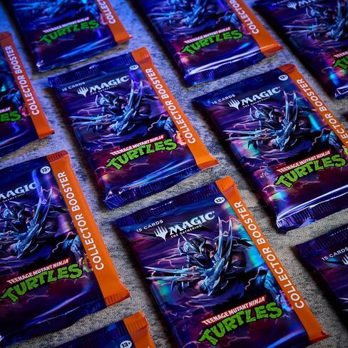 Magic: The Gathering | Teenage Mutant Ninja Turtles - Collector Booster Box | 12 Packs | Collectible Trading Card Game in Saudi Arabia