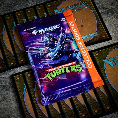 Magic: The Gathering | Teenage Mutant Ninja Turtles - Collector Booster Box | 12 Packs | Collectible Trading Card Game in Saudi Arabia