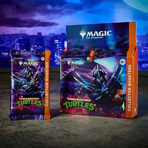 Magic: The Gathering | Teenage Mutant Ninja Turtles - Collector Booster Box | 12 Packs | Collectible Trading Card Game in Saudi Arabia