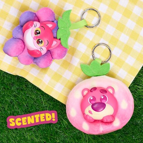 HAPPY HAUL Disney Scents of Style Clip-On Blind Box Plush، لعبة قابلة للتجميع برأس من الفينيل المعطرة، لعبة محشوة مقاس 4.5 بوصة، قطرة قصيرة المدى، للأعمار من 8 سنوات فما فوق in Kuwait