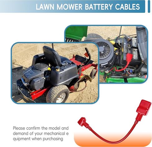 KUROKU Lawn Mower Battery Cables 110-6794 Compatible with ToroTimecutter Z4200 Zero Turn Mower X2c Lawn Boy in Saudi Arabia
