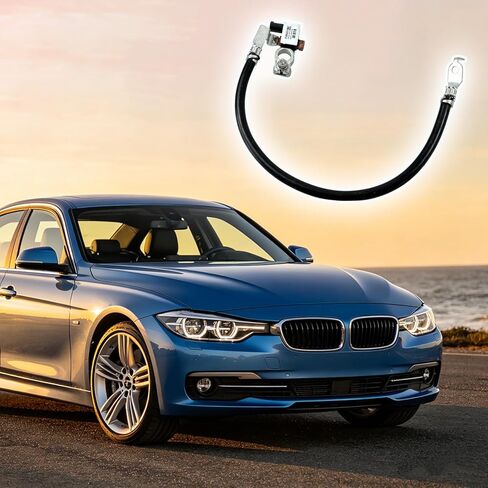 61129134854 مستشعر البطارية الذكي IBS مجموعة الكابلات السلبية لسيارات BMW 328i 335i 2007-2013 328xi 335xi 2007-2008 335d 2009-2011 335is 2011-2013 M3 2008-2013 M5 2006-2010 in Kuwait