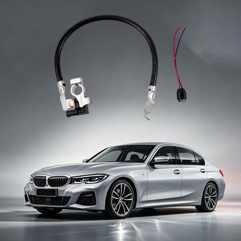 61129134854 مستشعر البطارية الذكي IBS مجموعة الكابلات السلبية لسيارات BMW 328i 335i 2007-2013 328xi 335xi 2007-2008 335d 2009-2011 335is 2011-2013 M3 2008-2013 M5 2006-2010 in Kuwait